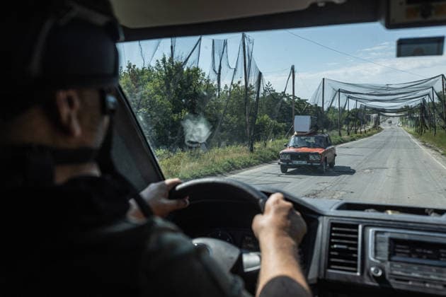 White Angels police unit evacuates civilians from Druzhkivka DRUZHKIVKA, UKRAINE - JUNE 30: ‘White Angels’ police unit evacuate civilians in Druzhkivka, Ukraine on June 30, 2026. Diego Herrera Carcedo Anadolu Druzhkivka Ukraine. Editorial use only. Please get in touch for any other usage.  Copyright: x2026xAnadoluxDiegoxHerreraxCarcedox