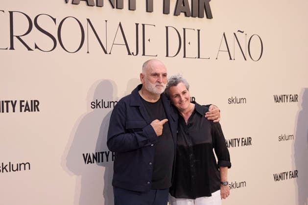 June 30, 2026, Madrid, Madrid, Spain: Chef JOSE ANDRES and PEPA MUo˜OZ attend the Vanity Fair Person Of The Year 2026 photocall Madrid Spain - ZUMAc260 20260630_zep_c260_046 Copyright: xMikexChicorrox