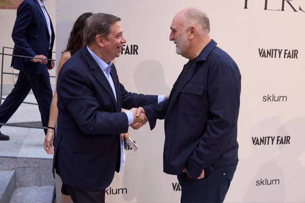 June 30, 2026, Madrid, Madrid, Spain: Chef JOSE ANDRES, Minister of Agriculture, Fisheries and Food LUIS PLANAS attend the Vanity Fair Person Of The Year 2026 photocall Madrid Spain - ZUMAc260 20260630_zep_c260_052 Copyright: xMikexChicorrox