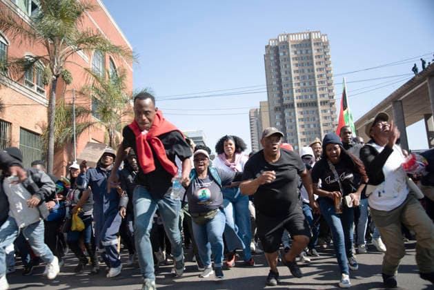 June 30, 2026, Pretoria, Gauteng, South Africa: June 30, 2026 , Pretoria, South Africa: Nearly 5,000 protesters took part in a march against illegal immigration in Pretoria. The demonstrations were reportedly organized by more than 20 anti-migrant organizations and civil society groups, including the March and March movement. Pretoria South Africa - ZUMAd214 20260630_znp_d214_185 Copyright: xManashxDasx