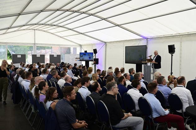 Günther Hasinger bei der Netzwerkveranstaltung Das DZA ein neuer Akteur in der sächsischen Forschungslandschaft des Deutschen Zentrums für Astrophysik im Kahlbaum-Areal. Görlitz, 30.06.2026 *** Günther Hasinger at the networking event The DZA: A New Player in Saxony’s Research Landscape, hosted by the German Center for Astrophysics at the Kahlbaum Areal in Görlitz, June 30, 2026 Copyright: xMatthiasxWehnertx