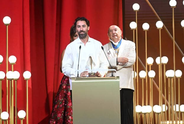 3rd Annual Spanish Fashion Academy Awards: Mónica Cruz, Francis Montesinos, and Juan Vidal during the gala for the 3rd Annual Spanish Fashion Academy Awards at the Gran Teatro Príncipe Pío on June 30, 2026, in Madrid, Spain. The awards recognize the brands, designers, artisans, companies, and projects that make up the industry through 13 categories that ensure proper representation of the entire sector, which is very broad and diverse. FASHION AWARDS PHOTOCALL José Madrid, Madrid, Spain  Copyright: xJosÃ xOlivax 7634731