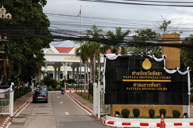 THAILAND SUITCASE MURDER, The provincial and Kwaeng court building in Pattaya, Thailand, Tuesday, June 30, 2026. Australian man Simon Peter Carman has been charged with murder in Thailand after the body of a teenage girl was found stuffed in a suitcase by railroad tracks. ( NO ARCHIVING Pattaya Chon Buri Province Thailand Pattaya  Copyright: xDarioxPignatellix 20260701114131840650
