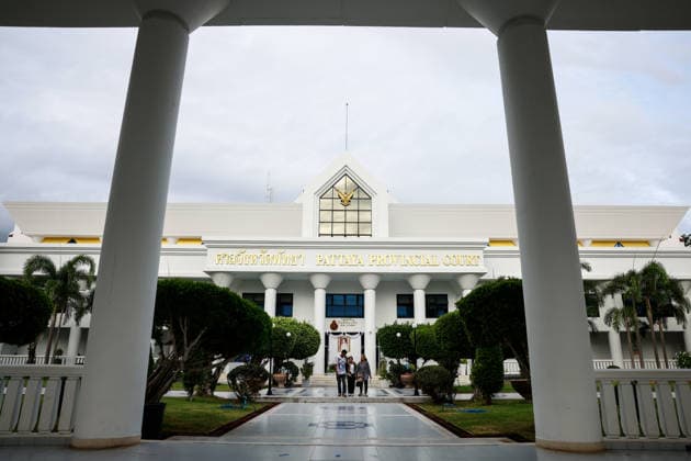 THAILAND SUITCASE MURDER, The provincial and Kwaeng court building in Pattaya, Thailand, Tuesday, June 30, 2026. Australian man Simon Peter Carman has been charged with murder in Thailand after the body of a teenage girl was found stuffed in a suitcase by railroad tracks. ( NO ARCHIVING Pattaya Chon Buri Province Thailand Pattaya  Copyright: xDarioxPignatellix 20260701138457281847