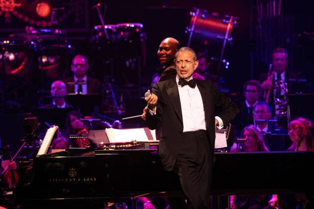 IPA86258559 - London: Jeff Goldblum and The Mildred Snitzer in concert at the Royal Albert Hall  Copyright: xCristinaxMasseix xx 86258559