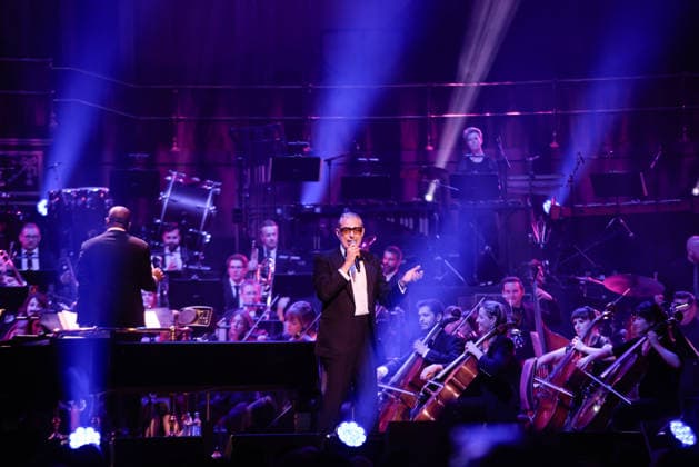 IPA86258397 - London: Jeff Goldblum and The Mildred Snitzer in concert at the Royal Albert Hall  Copyright: xCristinaxMasseix xx 86258397