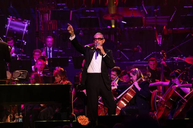 IPA86258456 - London: Jeff Goldblum and The Mildred Snitzer in concert at the Royal Albert Hall  Copyright: xCristinaxMasseix xx 86258456