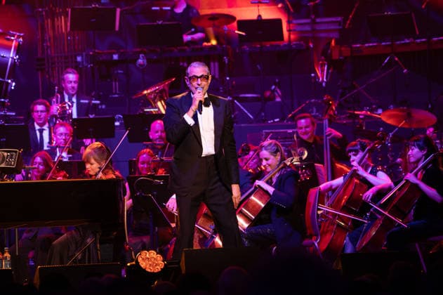 IPA86258498 - London: Jeff Goldblum and The Mildred Snitzer in concert at the Royal Albert Hall  Copyright: xCristinaxMasseix xx 86258498