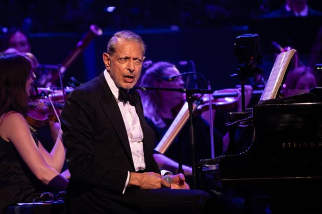 IPA86258579 - London: Jeff Goldblum and The Mildred Snitzer in concert at the Royal Albert Hall  Copyright: xCristinaxMasseix xx 86258579