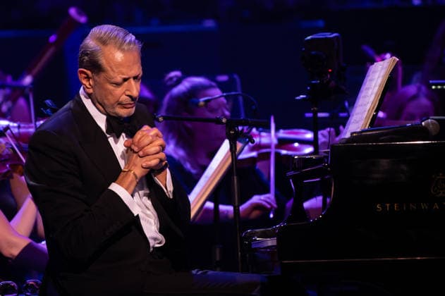 IPA86258592 - London: Jeff Goldblum and The Mildred Snitzer in concert at the Royal Albert Hall  Copyright: xCristinaxMasseix xx 86258592