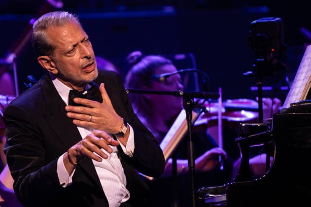 IPA86258596 - London: Jeff Goldblum and The Mildred Snitzer in concert at the Royal Albert Hall  Copyright: xCristinaxMasseix xx 86258596