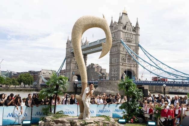 June 30, 2026, London, United Kingdom: Actor, Felipe Bejarano performs at the Moana Experience Media Launch, at Potters Fields, London. London United Kingdom - ZUMAs197 20260630_aaa_s197_150 Copyright: xPhilxLewisx