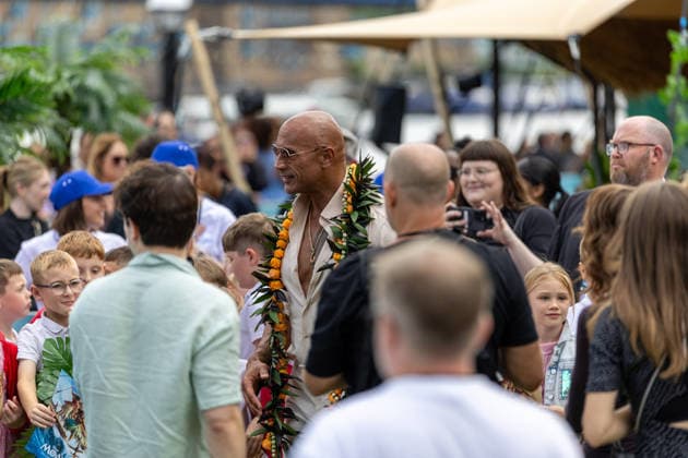 June 30, 2026, London, United Kingdom: Dwayne Johnson arrives at the Moana Experience Media Launch, at Potters Fields, London. London United Kingdom - ZUMAs197 20260630_aaa_s197_165 Copyright: xPhilxLewisx