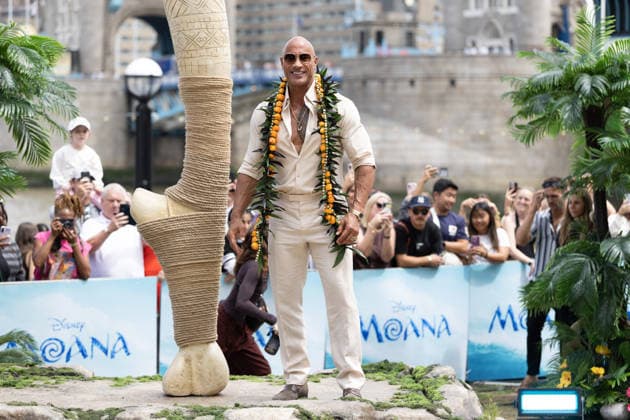 June 30, 2026, London, United Kingdom: Dwayne Johnson attends the Moana Experience Media Launch, at Potters Fields, London. London United Kingdom - ZUMAs197 20260630_aaa_s197_171 Copyright: xPhilxLewisx