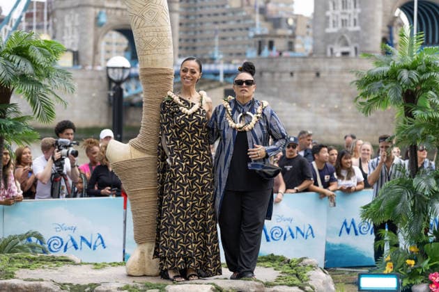 June 30, 2026, London, United Kingdom: (L-R) Choreographers, Kayla Fa Amaligi and Tiana Liufau attend the Moana Experience Media Launch, at Potters Fields, London. London United Kingdom - ZUMAs197 20260630_aaa_s197_182 Copyright: xPhilxLewisx