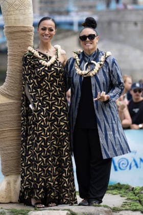 June 30, 2026, London, United Kingdom: (L-R) Choreographers, Kayla Fa Amaligi and Tiana Liufau attend the Moana Experience Media Launch, at Potters Fields, London. London United Kingdom - ZUMAs197 20260630_aaa_s197_217 Copyright: xPhilxLewisx