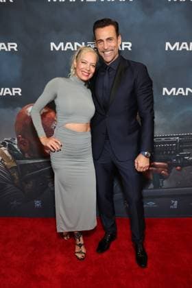 Los Angeles Ca June 30: Nina Bergman & Daniel Bernhardt at the Man of War premiere on June 30, 2026 Credit: Admedia USA - ZUMAa123 20260630_zaa_a123_109 Copyright: xAdMediax