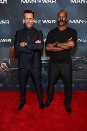 Los Angeles Ca June 30: Lamonica Garrett & Daniel Bernhardt at the Man of War premiere on June 30, 2026 Credit: Admedia USA - ZUMAa123 20260630_zaa_a123_110 Copyright: xAdMediax