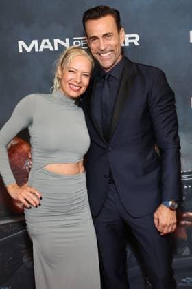 Los Angeles Ca June 30: Nina Bergman & Daniel Bernhardt at the Man of War premiere on June 30, 2026 Credit: Admedia USA - ZUMAa123 20260630_zaa_a123_112 Copyright: xAdMediax