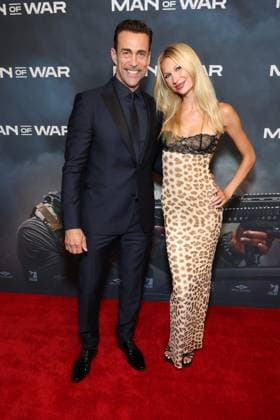 Los Angeles Ca June 30: Bella Bernhardt & Daniel Bernhardt at the Man of War premiere on June 30, 2026 Copyright: xAdmediax xMediaPunchx