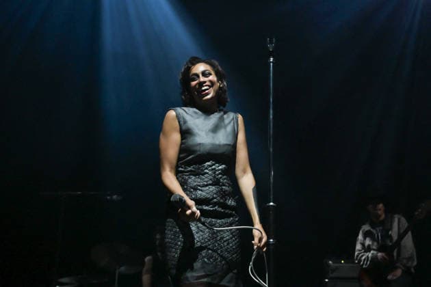 Celeste At The Olympia - Paris Celeste (Celeste Epiphany Waite) performs at the l Olympia in Paris, France on June 30, 2026. Photo by Christophe Meng ABACAPRESS.COM Paris France  Copyright: xMengxChristophe ABACAx