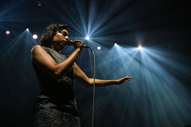 Celeste At The Olympia - Paris Celeste (Celeste Epiphany Waite) performs at the l Olympia in Paris, France on June 30, 2026. Photo by Christophe Meng ABACAPRESS.COM Paris France  Copyright: xMengxChristophe ABACAx