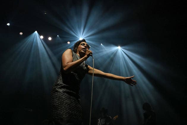 Celeste At The Olympia - Paris Celeste (Celeste Epiphany Waite) performs at the l Olympia in Paris, France on June 30, 2026. Photo by Christophe Meng ABACAPRESS.COM Paris France  Copyright: xMengxChristophe ABACAx