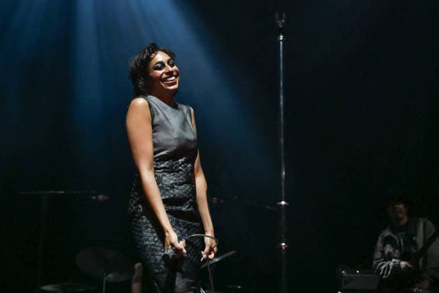 Celeste At The Olympia - Paris Celeste (Celeste Epiphany Waite) performs at the l Olympia in Paris, France on June 30, 2026. Photo by Christophe Meng ABACAPRESS.COM Paris France  Copyright: xMengxChristophe ABACAx