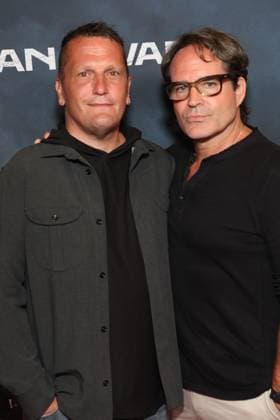 Los Angeles Ca June 30: William Kaufman & Jason Patrick at the Man of War premiere on June 30, 2026 Credit: Admedia USA - ZUMAa123 20260630_zaa_a123_150 Copyright: xAdMediax