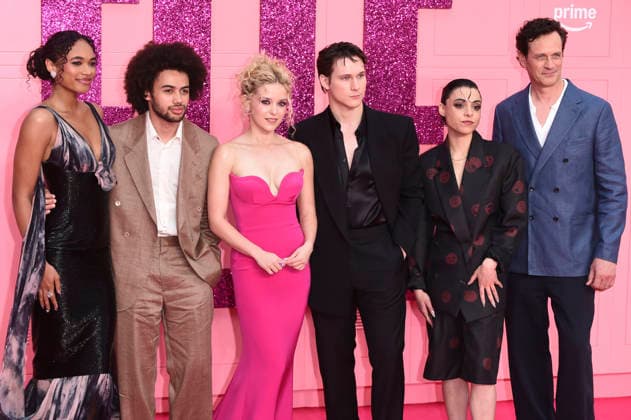 Chandler Kinney, Zac Looker, Lexi Minetree, Jacob Moskovitz, Gabrielle Policano und Tom Everet Scott bei der Premiere der Amazon Prime Video Serie Elle im Odeon Luxe Leicester Square. London, 30.06.2026 *** Chandler Kinney, Zac Looker, Lexi Minetree, Jacob Moskovitz, Gabrielle Policano, and Tom Everet Scott at the premiere of the Amazon Prime Video series *Elle* at the Odeon Luxe Leicester Square in London, June 30, 2026 Foto:xS.xVasx xFuturexImagex elle_6822