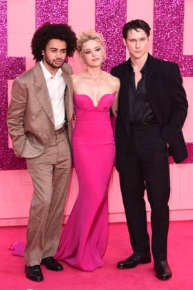 Zac Looker, Lexi Minetree und Jacob Moskovitz bei der Premiere der Amazon Prime Video Serie Elle im Odeon Luxe Leicester Square. London, 30.06.2026 *** Zac Looker, Lexi Minetree, and Jacob Moskovitz at the premiere of the Amazon Prime Video series *Elle* at the Odeon Luxe Leicester Square in London, June 30, 2026 Foto:xS.xVasx xFuturexImagex elle_6826