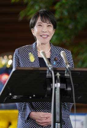 Japan PM Takaichi to depart for India Japanese Prime Minister Sanae Takaichi meets the press at the premier s office in Tokyo on July 1, 2026, before making a three-day trip to India for a summit with Indian Prime Minister Narendra Modi.  A14AA0005621124P