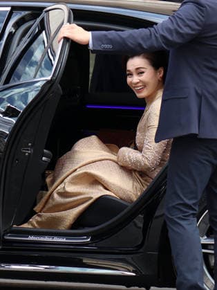 King Maha Vajiralongkorn and Queen Suthida of Thailand visiting the Museum of Decorative Arts in Paris King Maha Vajiralongkorn and Queen Suthida of Thailand visiting the Museum of Decorative Arts in Paris, France on June 30, 2026  Copyright: xDidierxFereyx