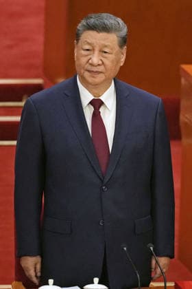 105th founding anniversary of Chinese Communist Party Chinese President Xi Jinping attends a ceremony marking the 105th anniversary of the founding of the Chinese Communist Party at the Great Hall of the People in Beijing on July 1, 2026.  A14AA0005621135P