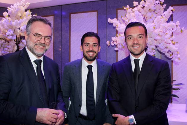 Romain Grau, Brian Boniol, Frédéric Merlin, Chairman of the Société des Grands Magasins (SGM) Group at the gala evening for the Dynastic Orders of the Royal House of Savoy at the Salons Hoche in Paris on June 30, 2026. Philippe Baldini Bestimage Celebs at gala evening for the Dynastic Orders of the Royal House of Savoy at the Salons Hoche in Paris on June 30, 2026, Paris, France  Copyright: xBALDINIx xBESTIMAGExBALDINIx xBESTIMAGEx
