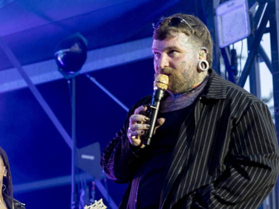 Teddy Swims performs at Blenheim Palace Festival at Blenheim Palace Featuring: Teddy Swims Where: Woodstock, Oxfordshire, United Kingdom When: 30 Jun 2026 Credit: CelebrityPhotosUK Cover Images EDITORIAL USE ONLY. NOT FOR USE BY NEWSPAPERS BASED IN THE UK. Copyright: xx coverimg55821143