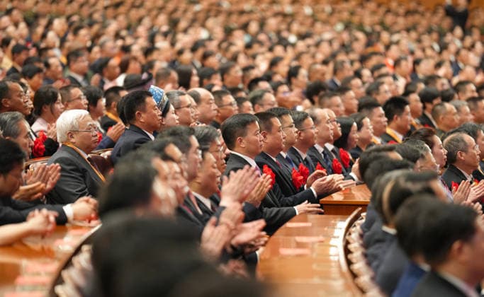 BEIJING, CHINA - JULY 01: A gathering in celebration of the 105th founding anniversary of the Communist Party of China (CPC) is held at the Great Hall of the People on July 1, 2026 in Beijing, China.  Copyright: xVCGx 111651583510