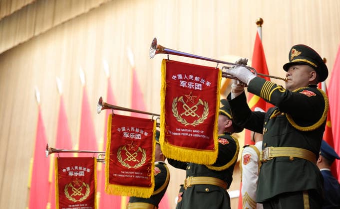 BEIJING, CHINA - JULY 01: A gathering in celebration of the 105th founding anniversary of the Communist Party of China (CPC) is held at the Great Hall of the People on July 1, 2026 in Beijing, China.  Copyright: xVCGx 111651583642