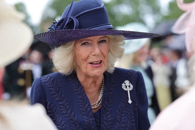 . 30 06 2026. Edinburgh, United Kingdom. King Charles III and Queen Camilla at a Garden Party in the gardens of the Palace of Holyroodhouse in Edinburgh, Scotland, United Kingdom.  xPoolx xi-Imagesx IIM-26875-0018
