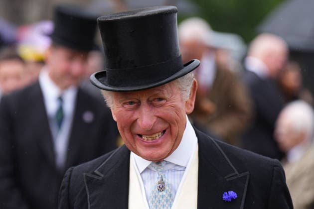 . 30 06 2026. Edinburgh, United Kingdom. King Charles III and Queen Camilla at a Garden Party in the gardens of the Palace of Holyroodhouse in Edinburgh, Scotland, United Kingdom.  xPoolx xi-Imagesx IIM-26875-0022
