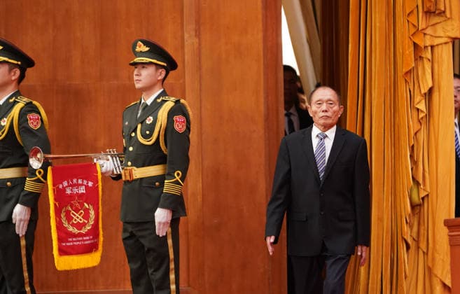 BEIJING, CHINA - JULY 01: Li Liancheng, a recipient of the July 1 Medal, attends a ceremony to celebrate the 105th anniversary of the founding of the Communist Party of China on July 1, 2026 in Beijing, China. The event was held at the Great Hall of the People.  Copyright: xVCGx 111651584340