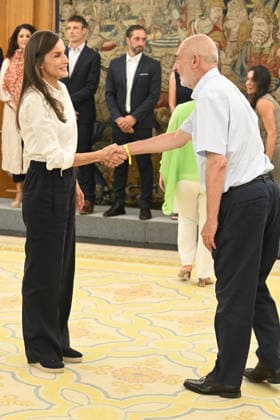 Queen Letizia Receives a Delegation from the Spanish Mental Health Confederation Queen Letizia receives a delegation from the Spanish Mental Health Confederation at the Zarzuela Palace on July 1, 2026, in Madrid, Spain AUDIENCE WITH QUEEN LETIZIA JULY 1, 2026 José Madrid Madrid, Spain  Copyright: xJosÃ xOlivax 7635118