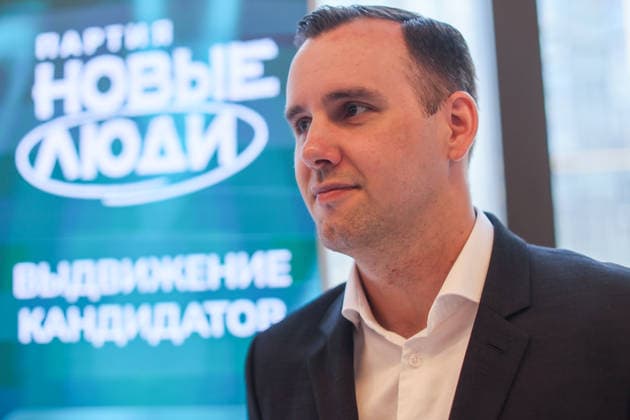 01.07.2026. Russia. Moscow. Chairman of the State Duma Committee on Small and Medium-sized Businesses Alexander Demin before the start of the congress of the New People party in honor of the start of the election campaign in the Lomonosov cluster. Alexey Belkin NEWS.ru BelkinxAlexey