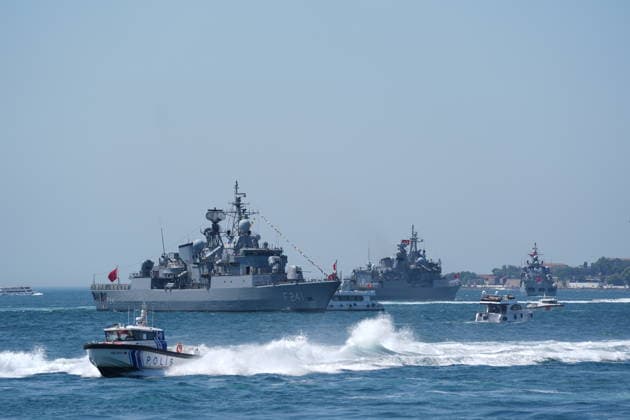 100th anniversary of Maritime and Cabotage Day in Istanbul ISTANBUL, TURKIYE - JULY 1: The 100th anniversary of Maritime and Cabotage Day is celebrated with various events in Istanbul, Turkiye, on July 1, 2026. Beyza Comert Anadolu Istanbul Turkey. Editorial use only. Please get in touch for any other usage.  Copyright: x2026xAnadoluxBeyzaxComertx