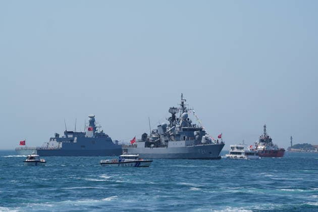 100th anniversary of Maritime and Cabotage Day in Istanbul ISTANBUL, TURKIYE - JULY 1: The 100th anniversary of Maritime and Cabotage Day is celebrated with various events in Istanbul, Turkiye, on July 1, 2026. Beyza Comert Anadolu Istanbul Turkey. Editorial use only. Please get in touch for any other usage.  Copyright: x2026xAnadoluxBeyzaxComertx
