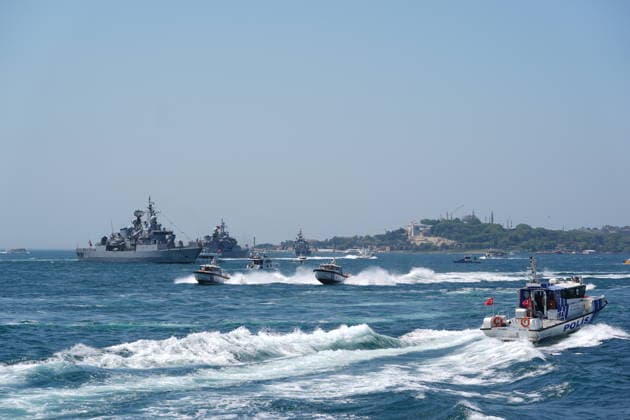 100th anniversary of Maritime and Cabotage Day in Istanbul ISTANBUL, TURKIYE - JULY 1: The 100th anniversary of Maritime and Cabotage Day is celebrated with various events in Istanbul, Turkiye, on July 1, 2026. Beyza Comert Anadolu Istanbul Turkey. Editorial use only. Please get in touch for any other usage.  Copyright: x2026xAnadoluxBeyzaxComertx