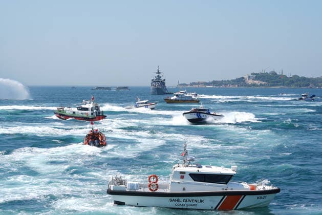 100th anniversary of Maritime and Cabotage Day in Istanbul ISTANBUL, TURKIYE - JULY 1: The 100th anniversary of Maritime and Cabotage Day is celebrated with various events in Istanbul, Turkiye, on July 1, 2026. Beyza Comert Anadolu Istanbul Turkey. Editorial use only. Please get in touch for any other usage.  Copyright: x2026xAnadoluxBeyzaxComertx