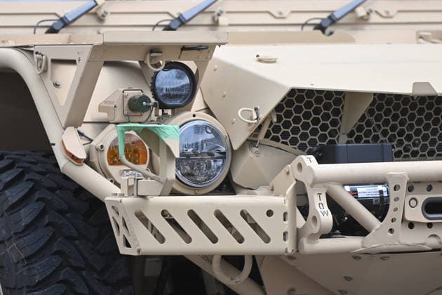 Ceremonial unveiling of FLYER 72 HD light attack vehicles, donated by U.S. government as part of FMF programme, was held in Chrudim, Czech Republic, on July 1, 2026. (CTKxPhoto JosefxVostarek) CTKPhotoP2026070104377  CTKPhotoP2026070104377