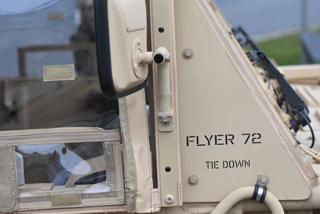 Ceremonial unveiling of FLYER 72 HD light attack vehicles, donated by U.S. government as part of FMF programme, was held in Chrudim, Czech Republic, on July 1, 2026. (CTKxPhoto JosefxVostarek) CTKPhotoP2026070104532  CTKPhotoP2026070104532