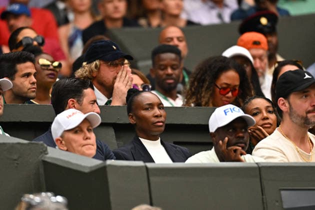 2026 Wimbledon - Serena Williams Family Venus Williams during Serena Williams first round match at the 2025 Wimbledon Tennis Championships at the AELTC in London, GREAT BRITAIN, on JuNE 30, 2026. Photo by Corinne Dubreuil ABACAPRESS.COM London United Kingdom  Copyright: xDubreuilxCorinne ABACAx